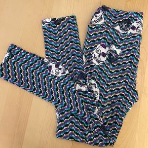 NWOT - LLR Halloween leggings - OS